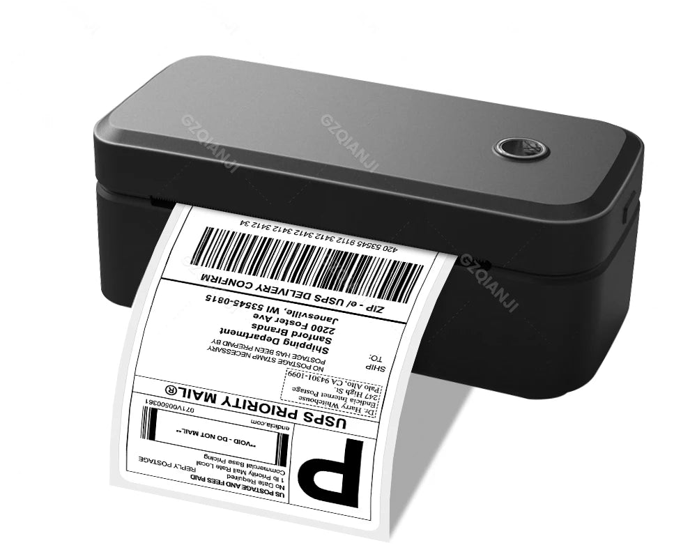4inch 110mm Marklife X4 Bluetooth Thermal Label Printer Wireless Shipping Express Maker Compatible with iPhone Android Windows