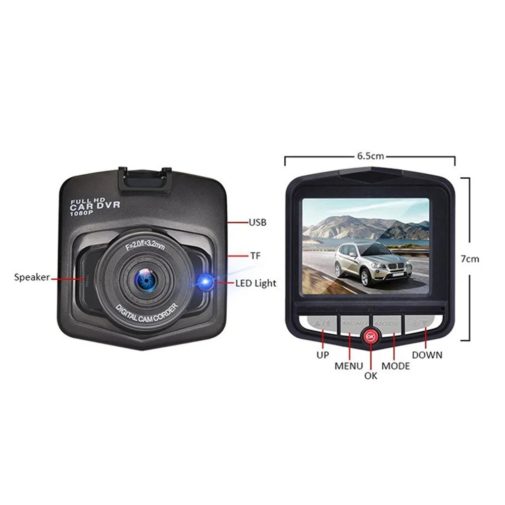 XUSHIDZ 2026 NEW HD 1080P Dash Camera G-sensor Dashcam Car Camera Vehicle Video Recorder DVR Dash Cam Super Night Vision HDR