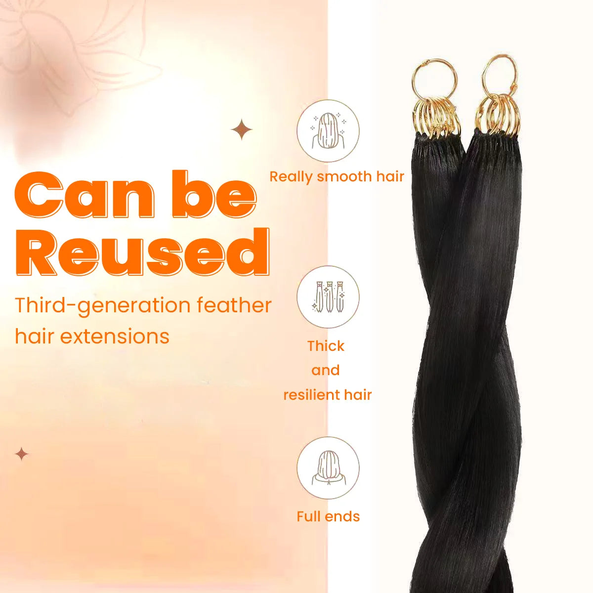 3rd Generation Afro Kinky Curly Crochet Human Hair Extensions 7 Packs Pre Separated Knotless 100% Human Hair Crochet Extension