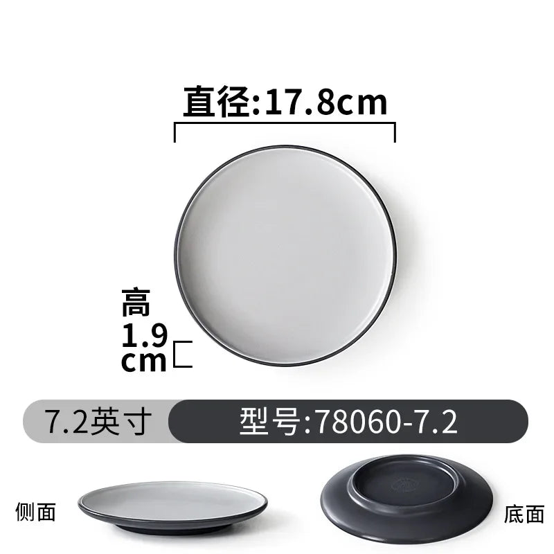 1PCS Tableware/high-end Cold Dish Plates/non Fragile Plates/bowls/sushi Plates, Japanese Style,A5 Food Grade Melamine