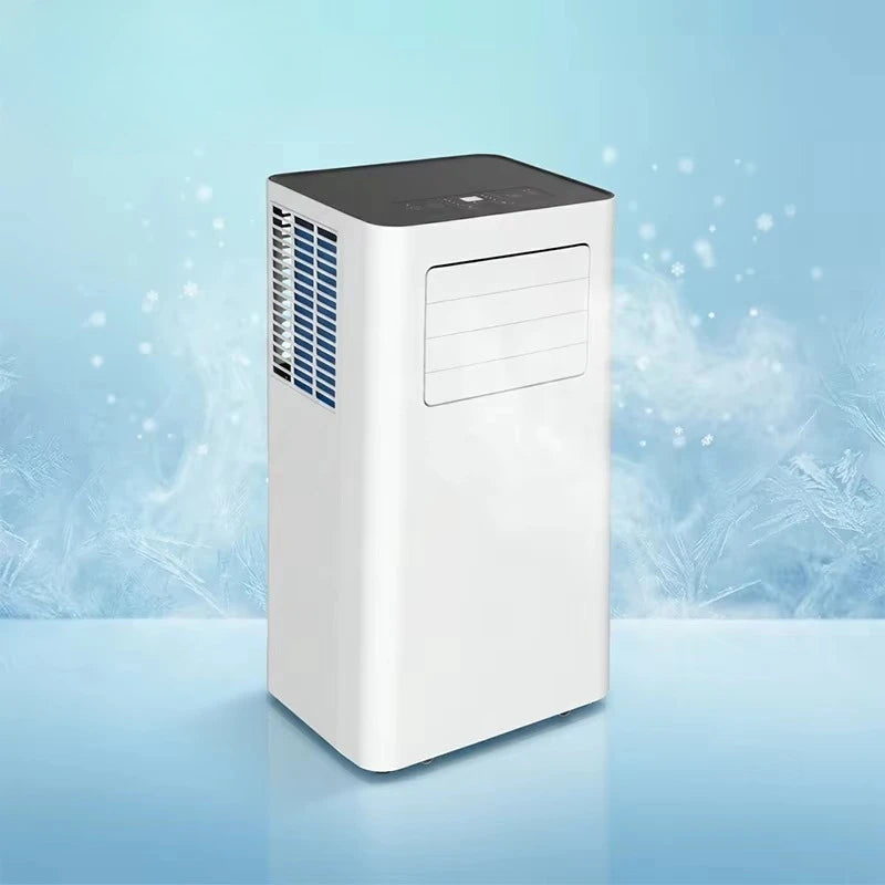 9000BTU Electric Low Noise Energy-Saving Cooling&Heating Portable Air Conditioner with Wheels for Living Room