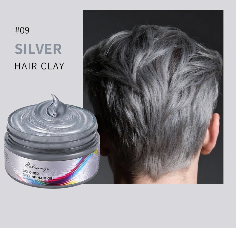 Disposable Hair Dye, Easy to Color, Easy to Clean, Instant Coloring, Creating colorful and Fashionable Hairstyles
