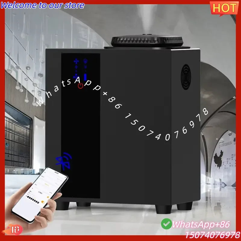 2026New Commercial HVAC Scent Diffuser Waterless Aromatherapy Diffuser Machine Essential Oil Diffuser for Home Hotel WIFI