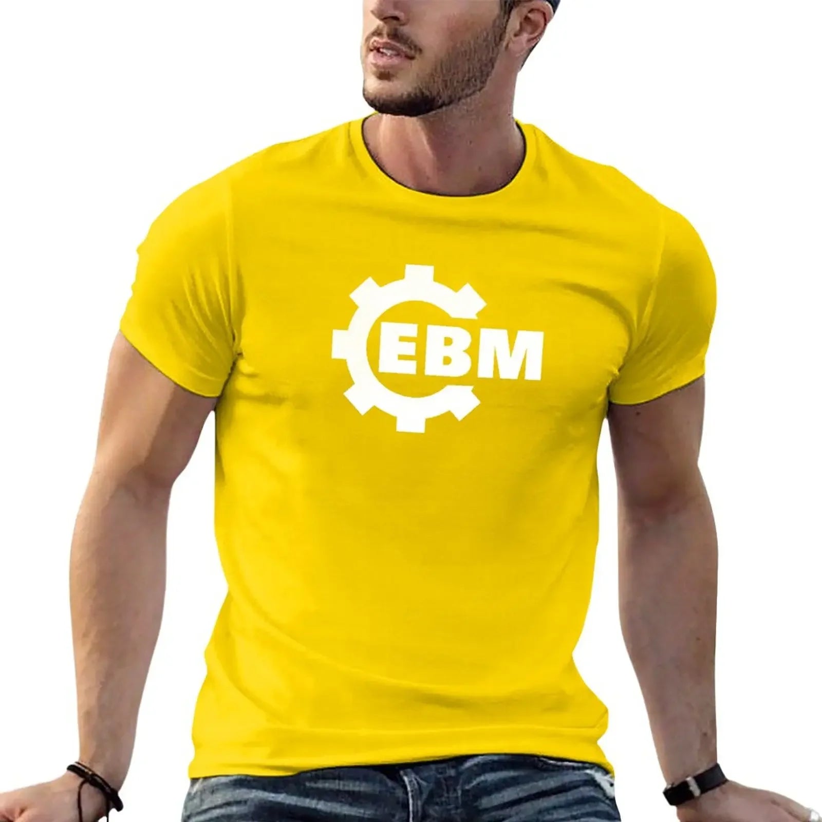 New EBM Techno Dark T-Shirt oversized t shirts graphic t shirts funny t shirts for men