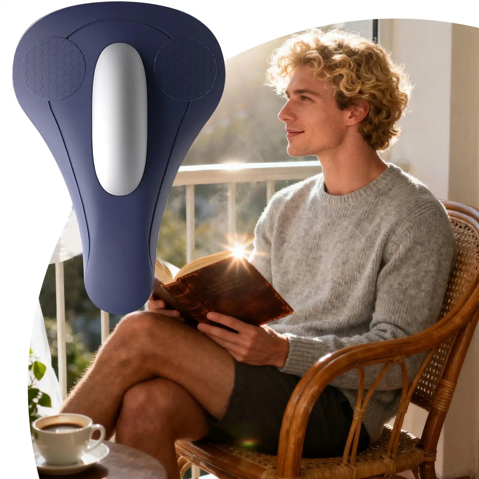 New Electric Pelvic Floor Muscle Trainer USB-C Rechargeable Kegel Exerciser Massage Cushion Hip Strengthener Training Equipment