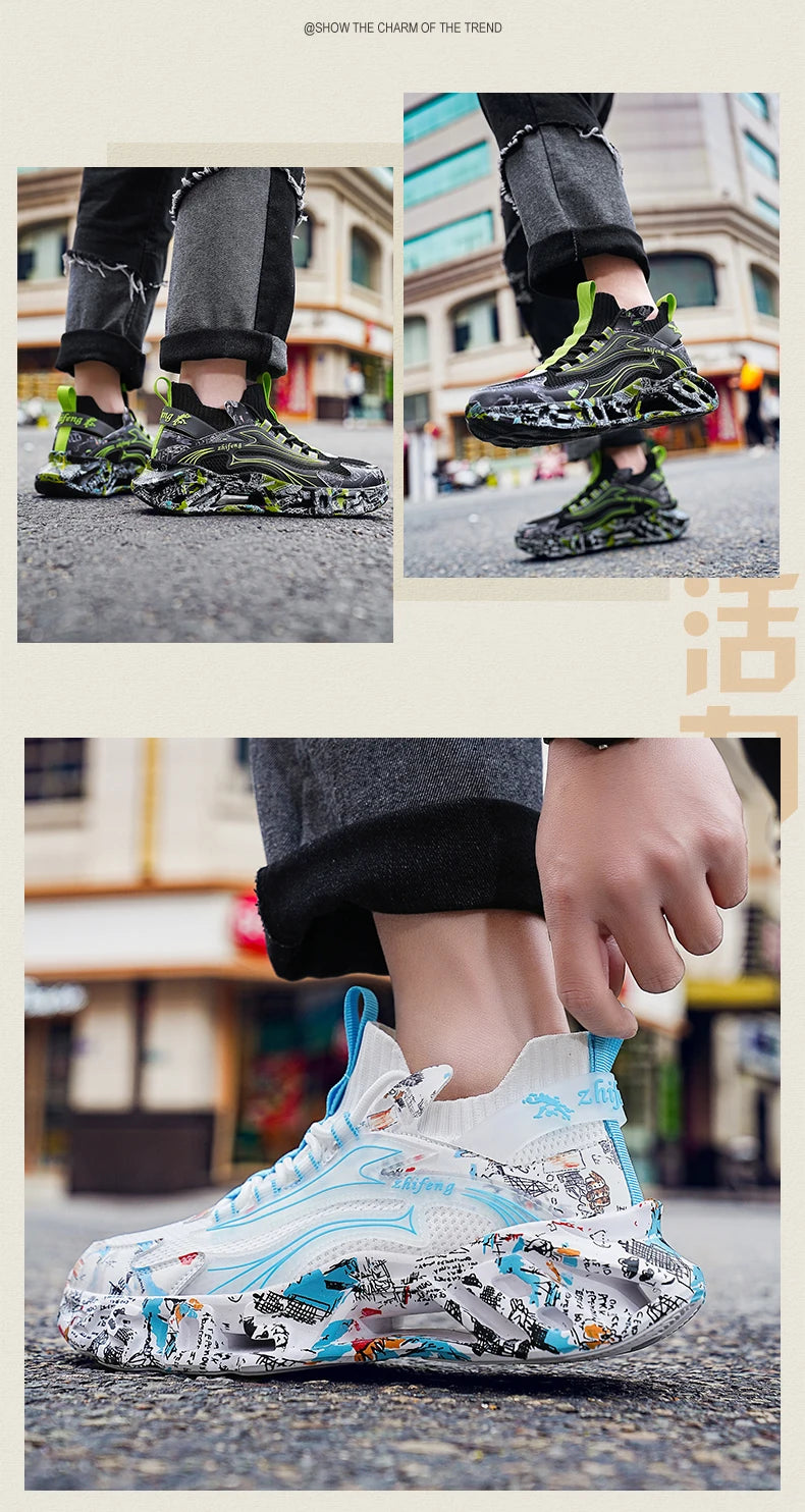 Shoes men Sneakers Male casual Mens Shoes tenis Luxury shoes Trainer Race Breathable Shoes fashion loafers running Shoes for men