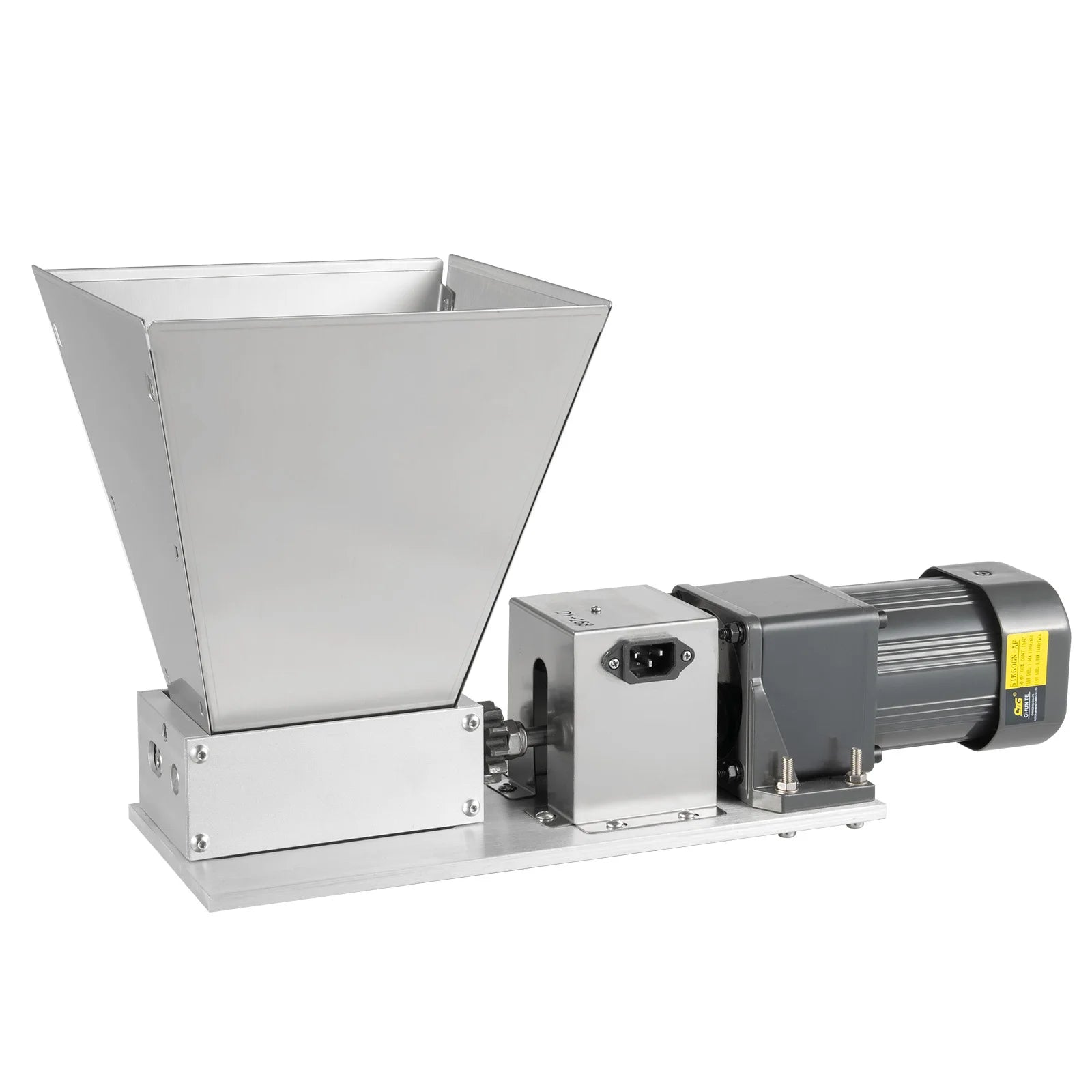 4L Electric Grain Mill 20kg/h Barley Grinder Wet/Dry Malt Crusher Grain HomeBrew Mill Widely Use For Grain Feed Production