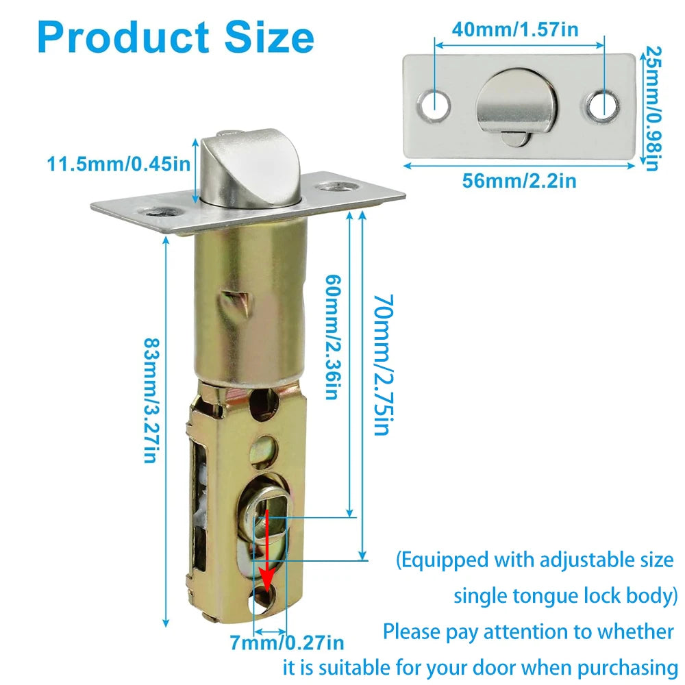 Tuya Bluetooth Smart Fingerprint Door Lock Electronic Lock With Password/Key/Card/APP Unlock Home Protection Smart Life Control