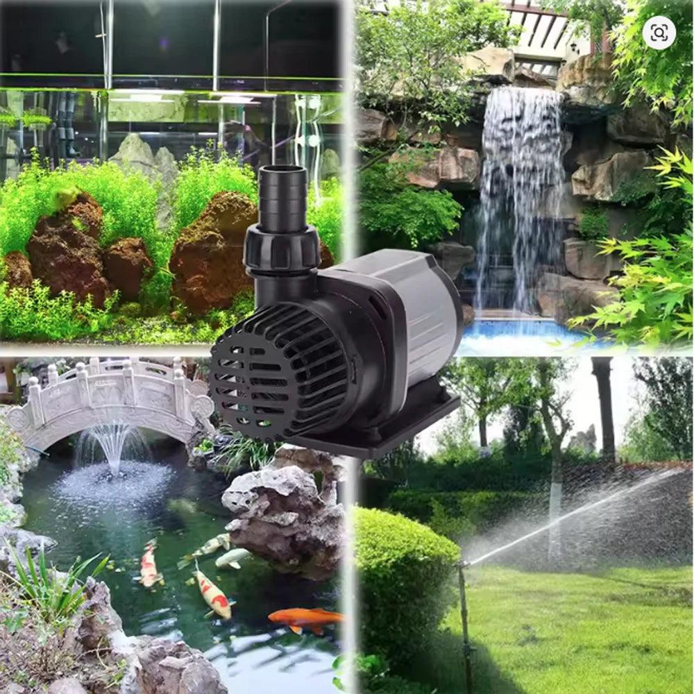 Silent DC Pump DCS2000-12000L/H Water Dispensing Wave Making Inverter Submersible Pumps for Fish Tank