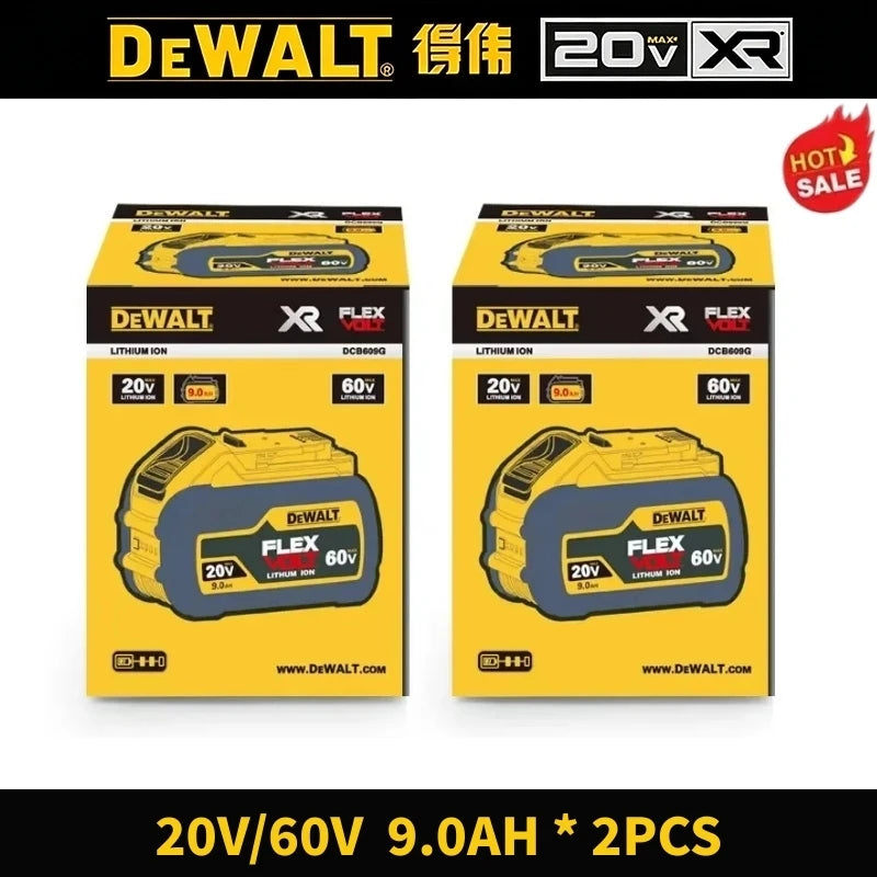 100% Genuine Dewalt 20V Battery, 2AH 5AH 6AH Rechargeable Lithium Ion Battery, Dewalt DCB200 Power Tool Replacement Battery
