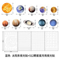 Glow in The Dark Planets Wall Stickers Kids Bedroom DIY Luminous Stars Decals Mural Self-adhesive Room Ceiling Aesthetic Decor