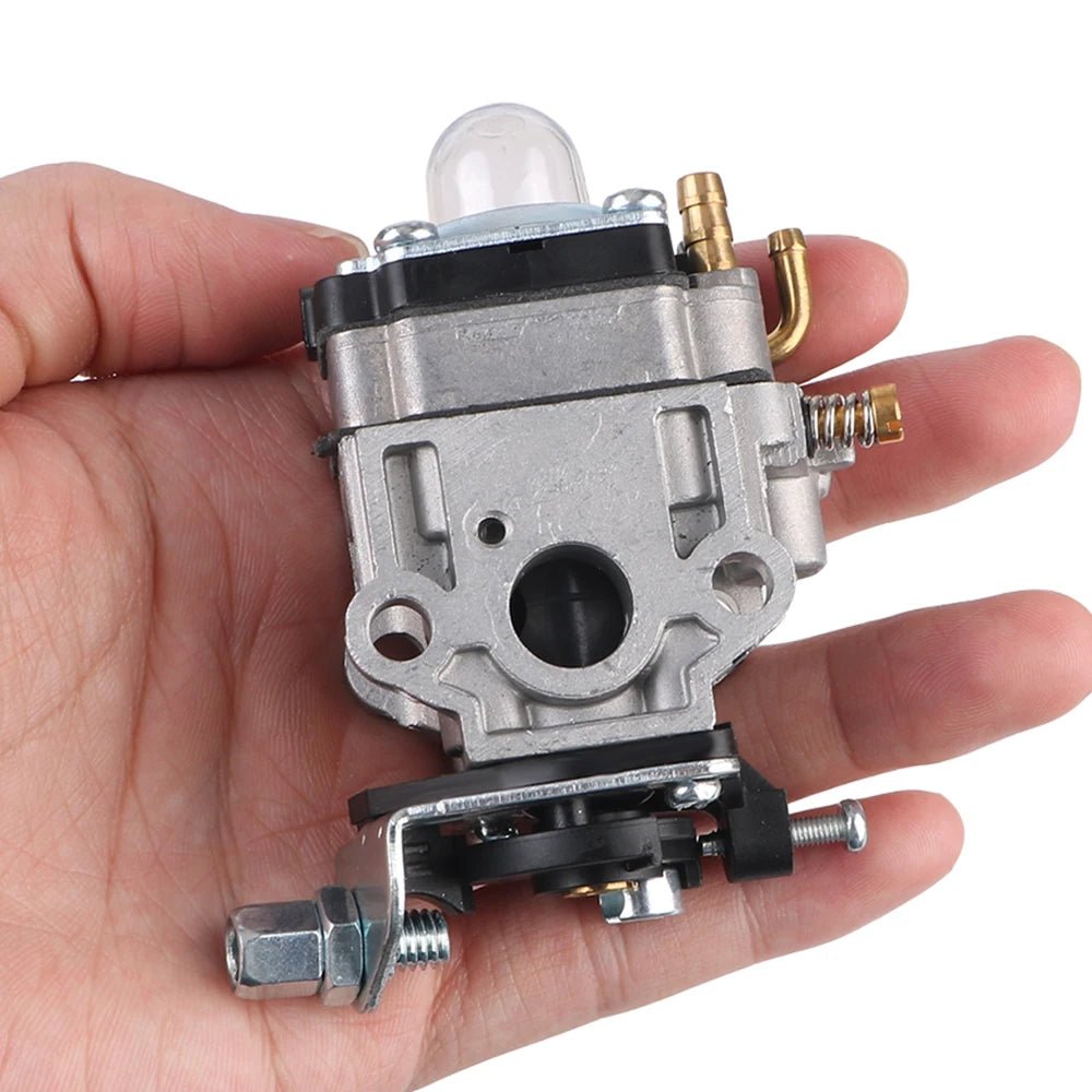 Scooter Brushcutter Carburetor 11mm Carburetor For 40CC 43CC 49CC 2-Stroke Pocket Bike Scooter Carb For Trimmer Cutter Chainsaw