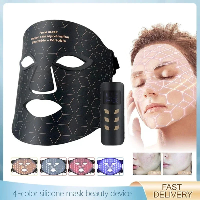 Mask Household Facial Mask Instrument Face Photon Rejuvenation Beauty Instrument Skin Lightening Spectrometer Beauty Tool
