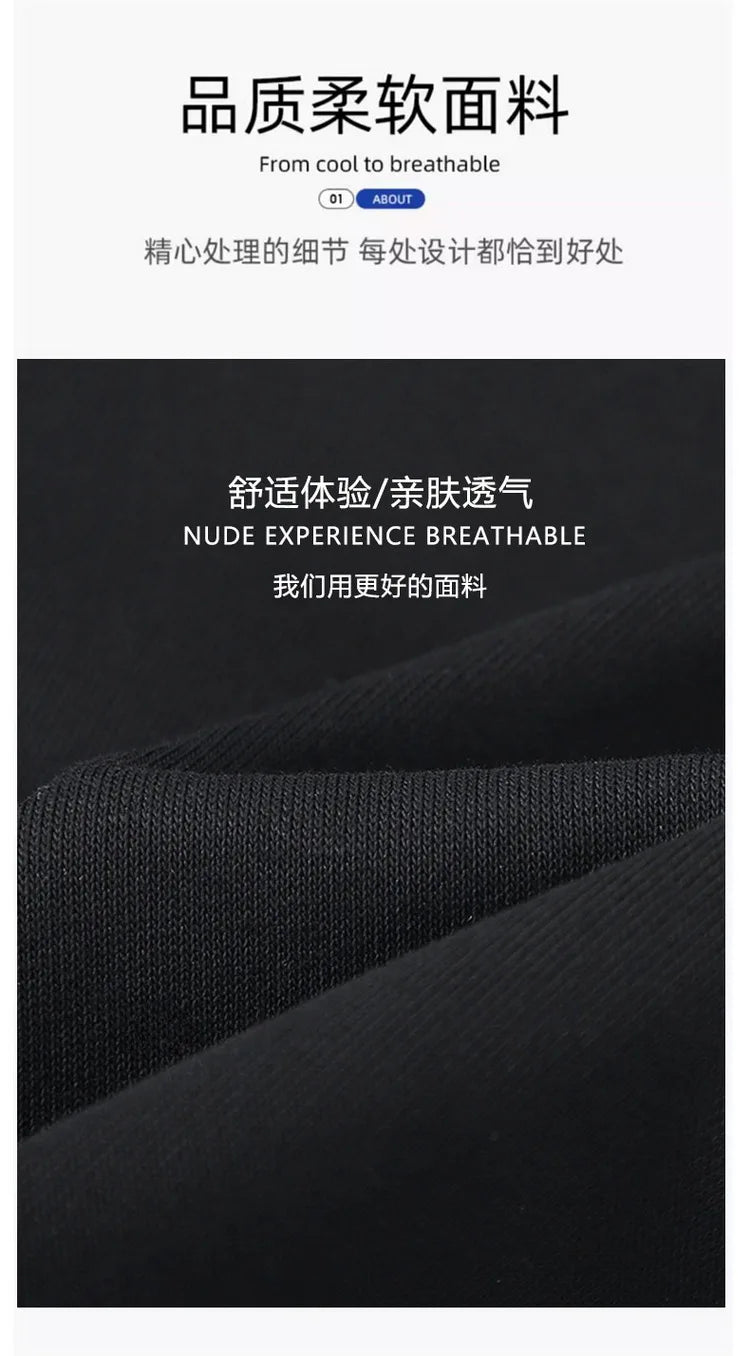 Big Size Clothing Store Sweatshirt Men Half Turtleneck Zip-up Long Sleeve Pullover Male Loose Fit Spring Autumn Large Plus 10XL