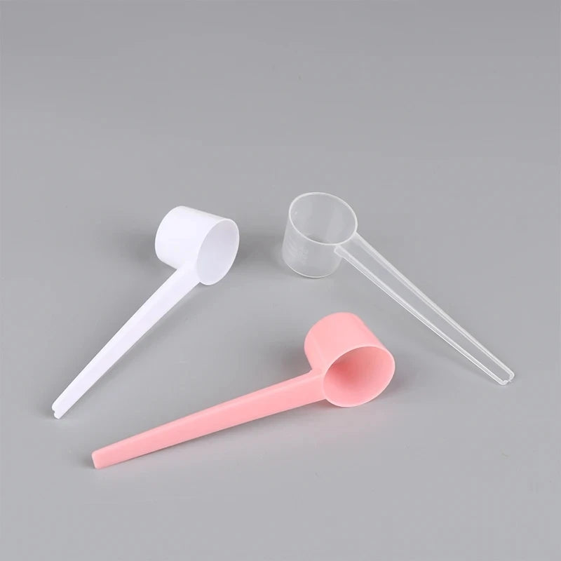 10Pcs 5g Home Kitchen Gadgets DIY Plastic Measuring Spoon Measuring Spoons Coffee Protein Milk Powder Scoop