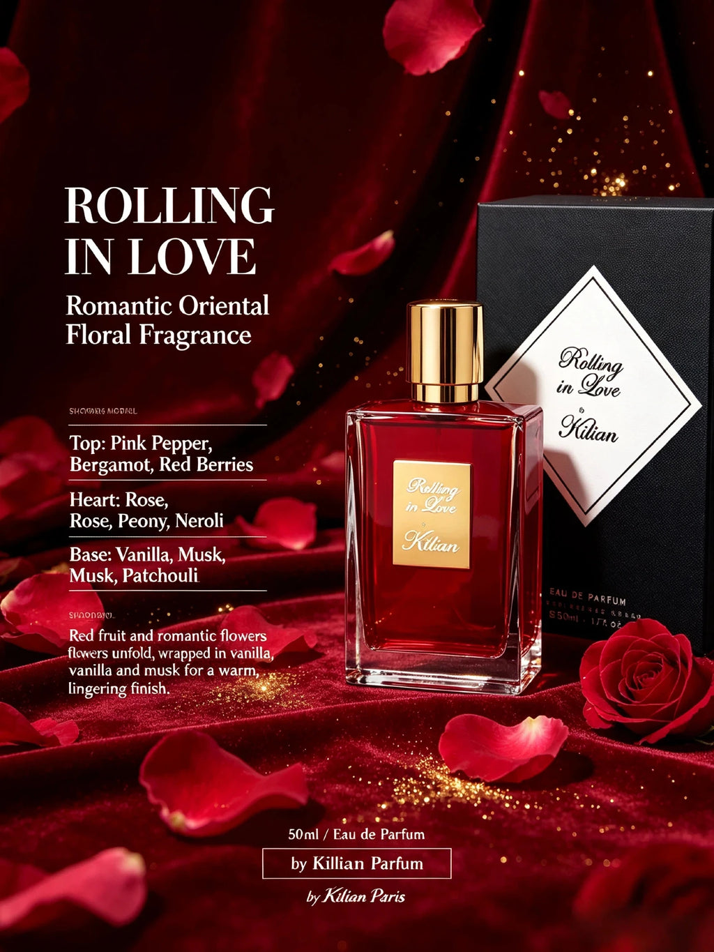 Sweet Marshmallow Floral Eau De Parfum Warm Amber Vanilla Scent Long Lasting Perfume For Women Daily Wear Romantic Fragrance