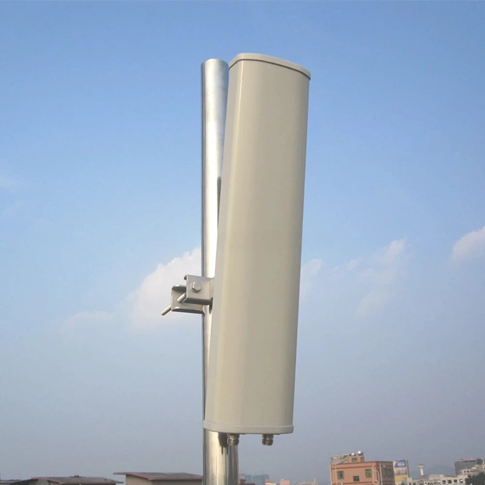 2.4/5.8 GHz Outdoor Directional Panel Antenna 14 DBi–17 DBi High-Gain Wide-Angle Wireless Wi-Fi Signal Coverage and Transmission