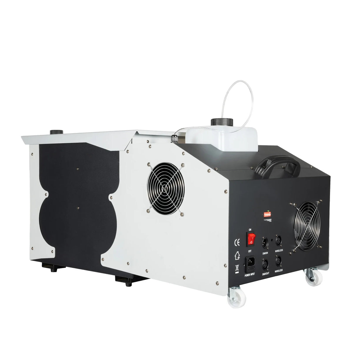 3000W 2L/67.63oz Fog Sprayer Stage Show Effect Ice Fog Producer Stage Fog Machine, Low Lying Smoking  for Creating Exciting Visual Effects Remote Control