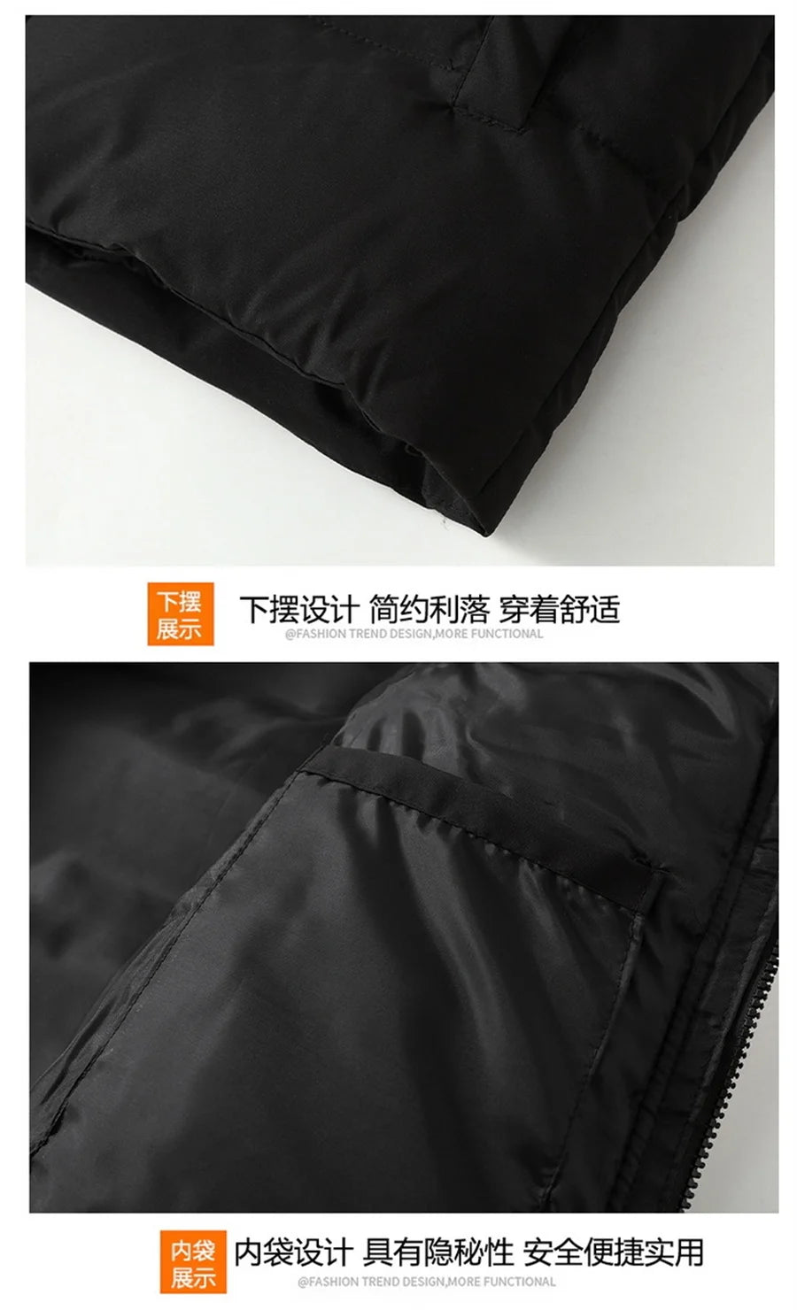 Black Men Cotton Padded Vest Fashion Detachable Hooded Sleeveless Jackets Winter Warm Men's Clothes Male Thick Coat Big Size 5XL