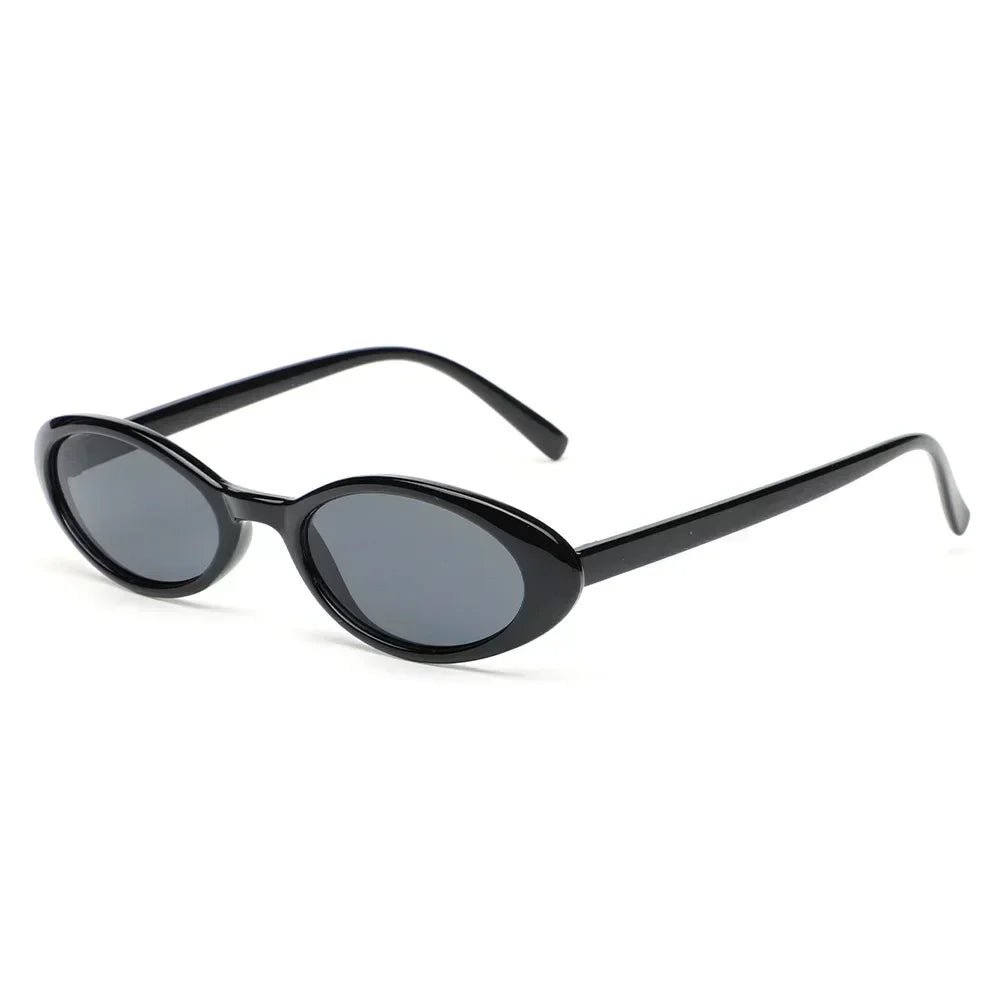 Vintage Oval Sunglasses 2025 Men Luxury Brand Designer Small Oval Sun Glasses Retro Fashion Women Sun Glasses Oculus