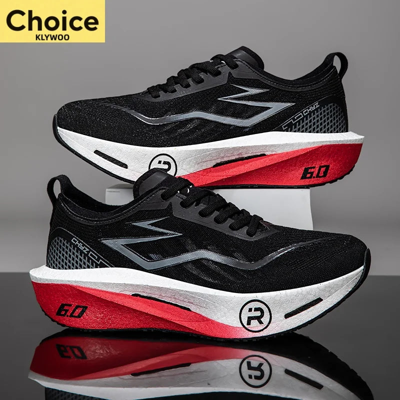 New Sports Shoes for Men&Women Running Sneakers Carbon Plate Male Marathon Racing Shock-absorbing Athletics Sport Training Shoes