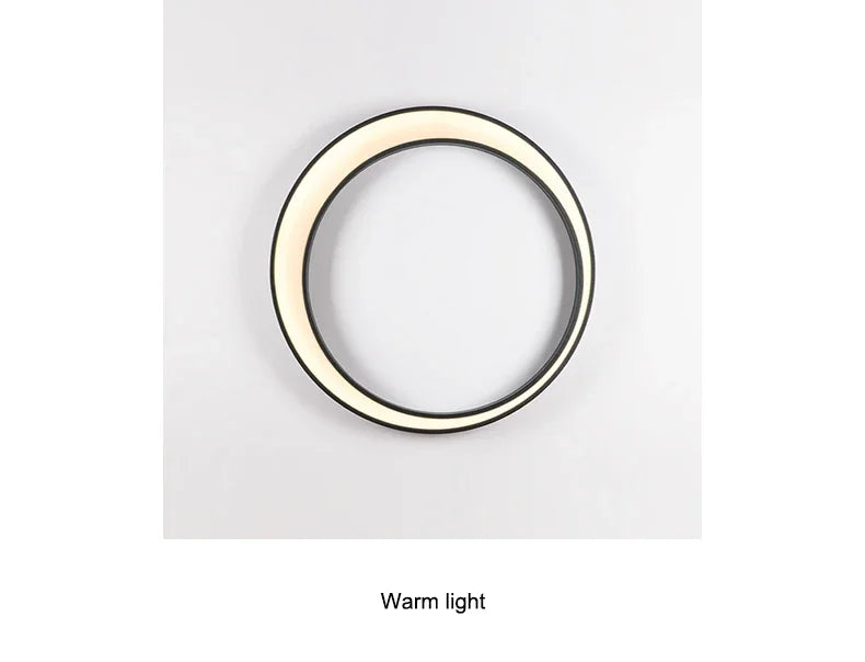 Modern IP65 Waterproof LED Outdoor Wall Light Villa Terrace Garden Street Light Round Moon Background Porch Lamps