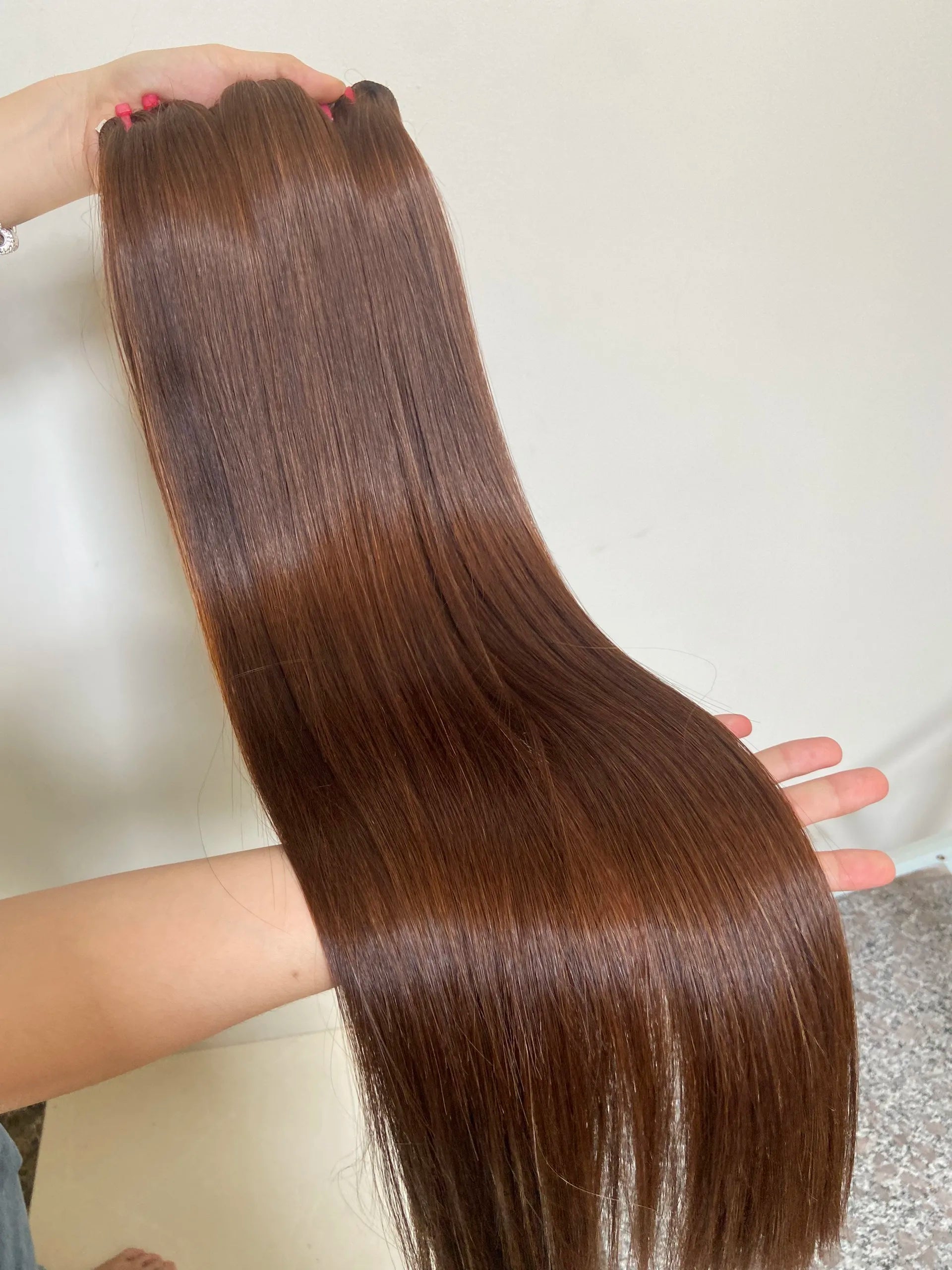 Hot Selling Unprocessed Bone Straight Vietnamese Bang Human Hair Extensions Light Color HD Lace Front Remy Wigs Large Stock