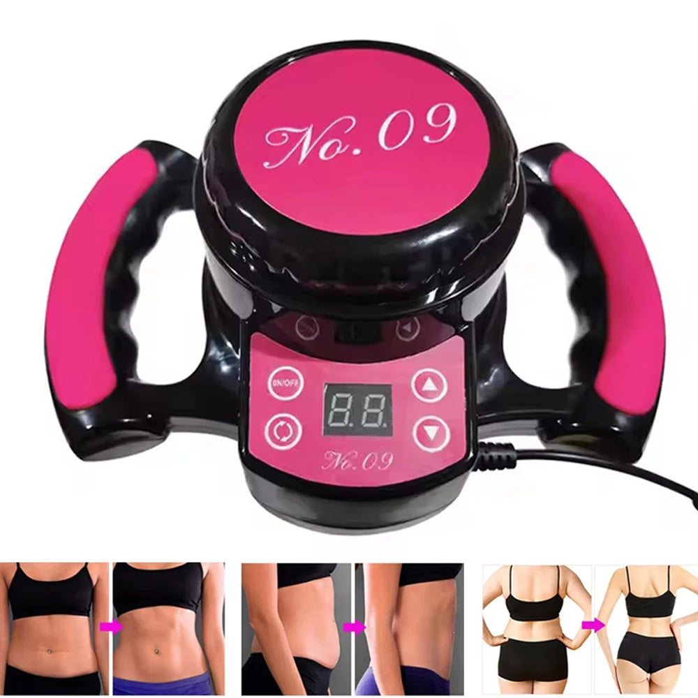 New Handheld Fitness Inner Roller 360 Vibrating Massager Cellulite Reduce Muscle Relax Butt Lift Body Shapping Slimming Machine