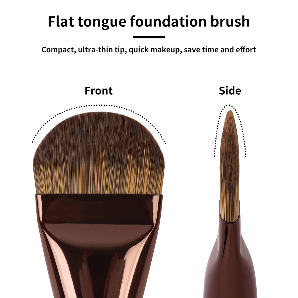 MAANGE 11pcs Makeup Brush Set Foundation Concealer Brush Blush Brush Contour Brush Ultra Thin Foundation Makeup Facial Brush