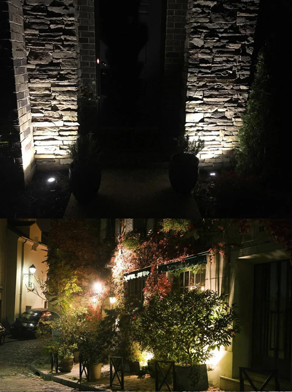LED Lawn Light Lamp RGB Waterproof Spotlight Green Yellow Courtyard Landscape Illuminated Trees Lights Ground Mounted Floodlight