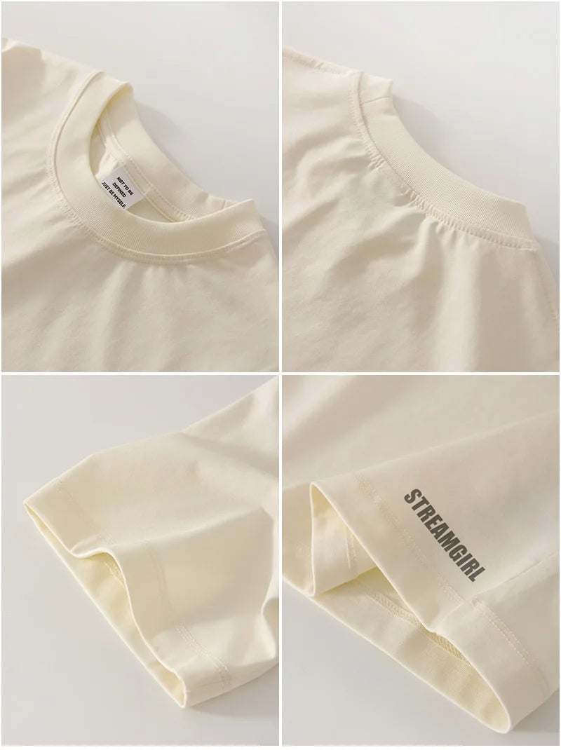 Summer 2 Piece Shorts Set Woman Cotton Brown Oversized T Shirts And Shorts Two Pieces Outfits For Women White Short Sets Pink