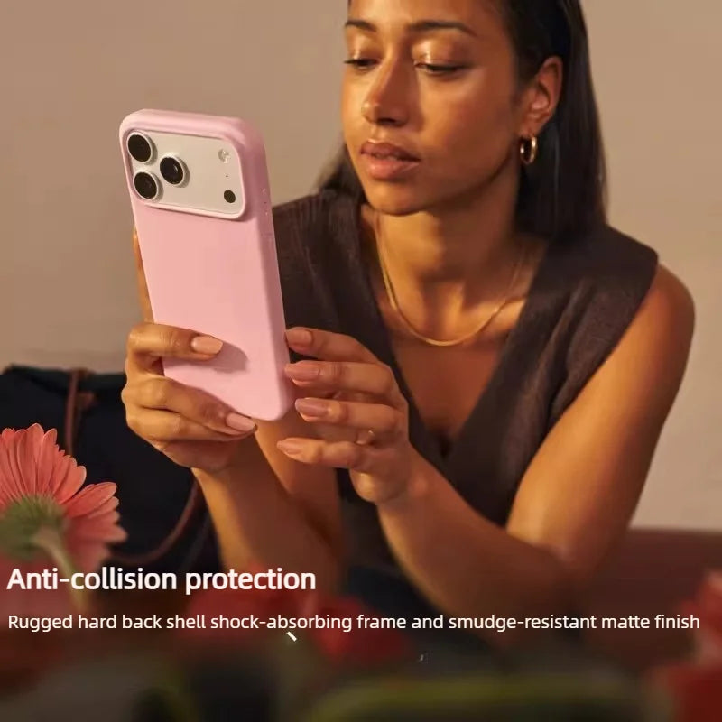 Premium Liquid Silicone Silky Smooth Delicate Touch Case For IPhone 18 17E Pro Max 16E 15 14 Plus 13 12  Anti-drop Protect Cover