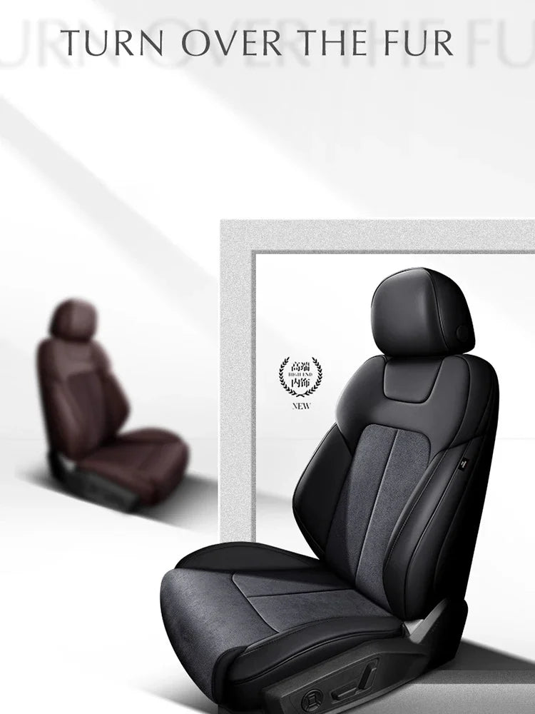 Custom 360° Car Seat Cover For TT MK2 Q7 4L Q5 A7 A6 C7 Avant Auto Interior Protector Accessories