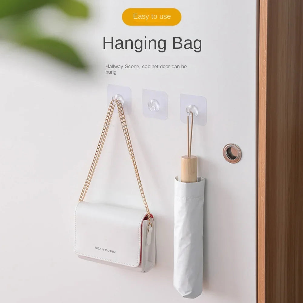 Hook Laundry Accessories Home and Decoration Personal Care For Kitchen Gadgets 1/5 Pcs Adhesive Wall Hooks Washing Powder Garden