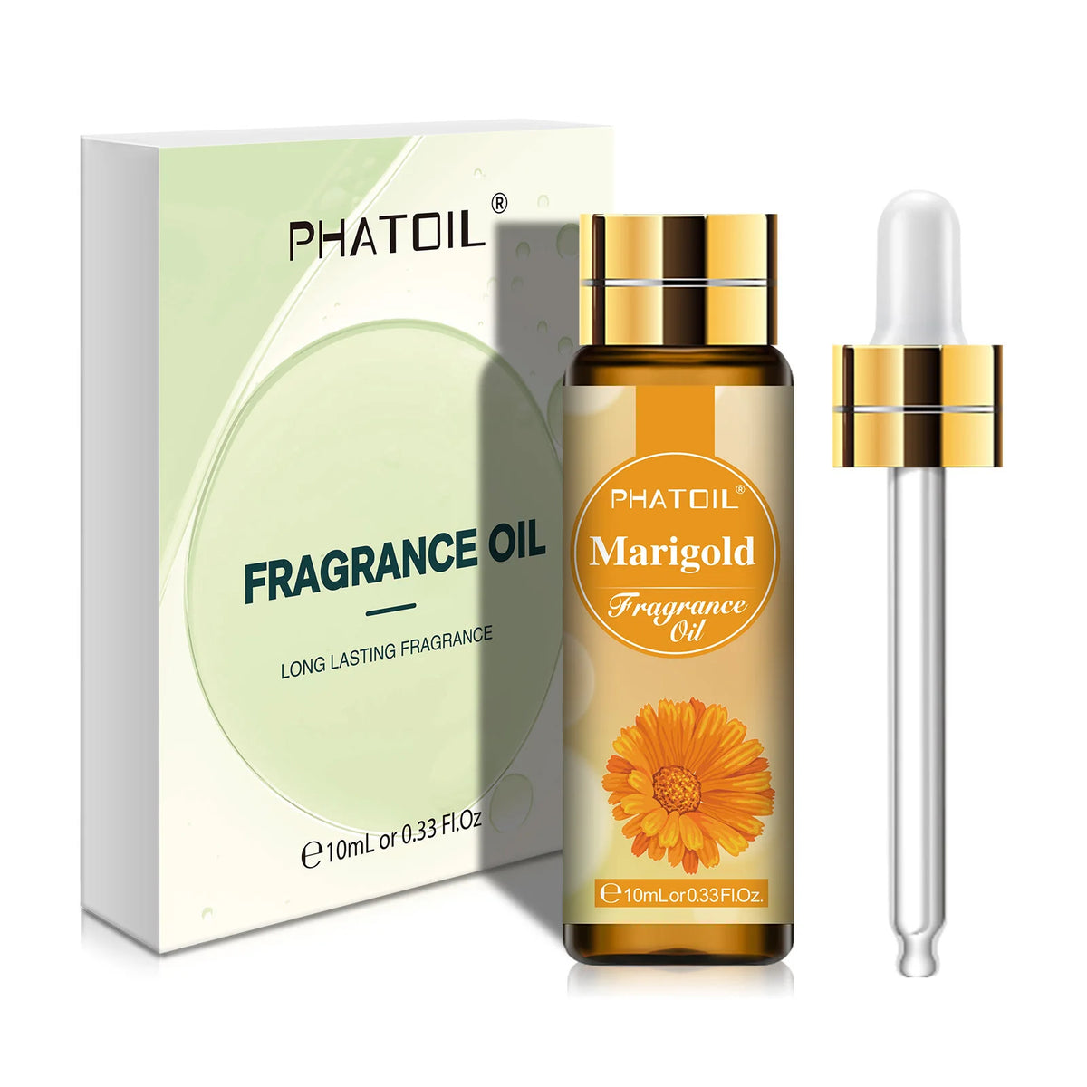PHATOIL 10ml Fragrance Oil with Dropper White Musk Bubble Gum Sea Breeze Vanilla & Coconut  Coffee Aromatherapy Fragrance Oils