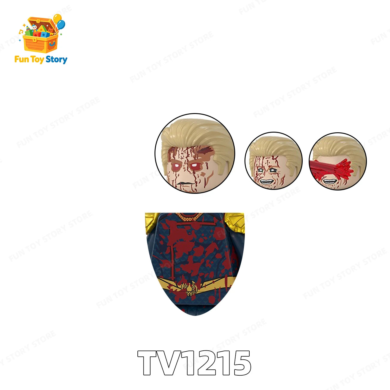 TV6224 TV Watchdog Series, Assembled Building Blocks, Human Toys, Collected by Film and Television Enthusiasts, Gifts for People