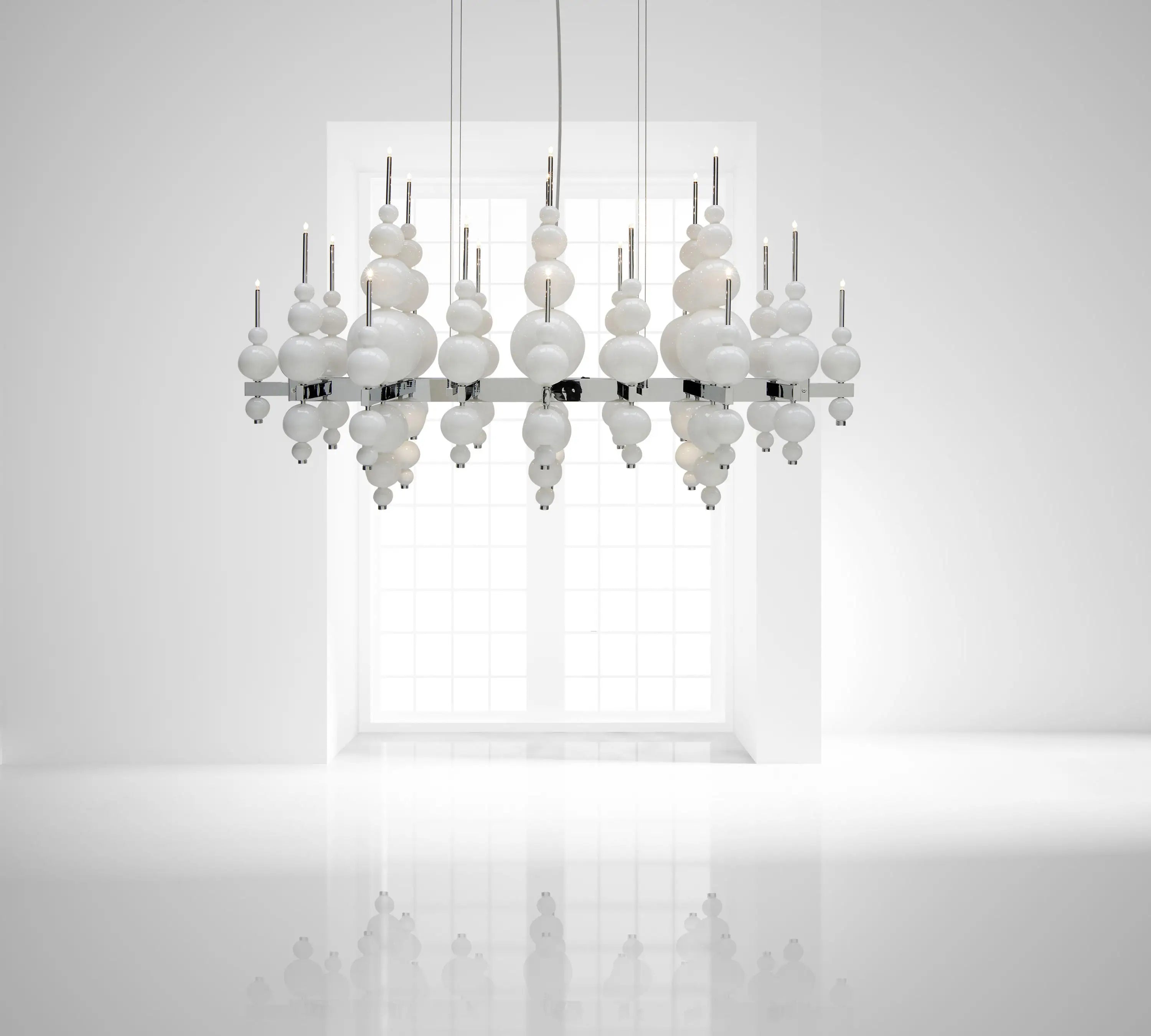 Luxury Living Room Black Chandelier Designer Tears From Moon Chandelier For Ceiling Restaurant Large Dining Table Hanging Lamp