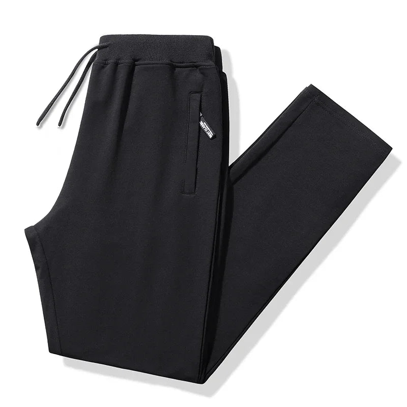 Plus Size Men's Sweatpants Casual Elastic Waist Pants Loose Fit Trendy Sporty Trousers Autumn Winter Spring Jogger Pants 6XL 7XL