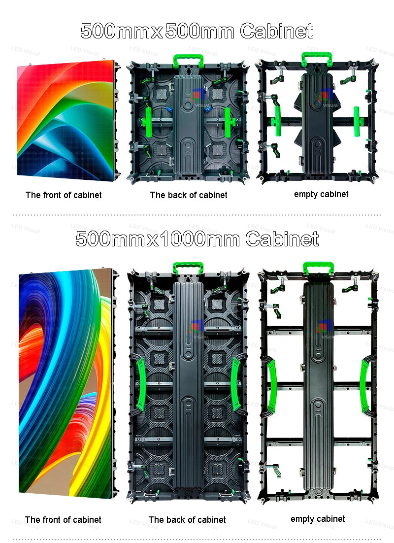 【High Quality】Outdoor P3.91mm Led Digital Display With High Brightness Waterproof Die-casting Cabinet Outdoor Led Video Wall LED
