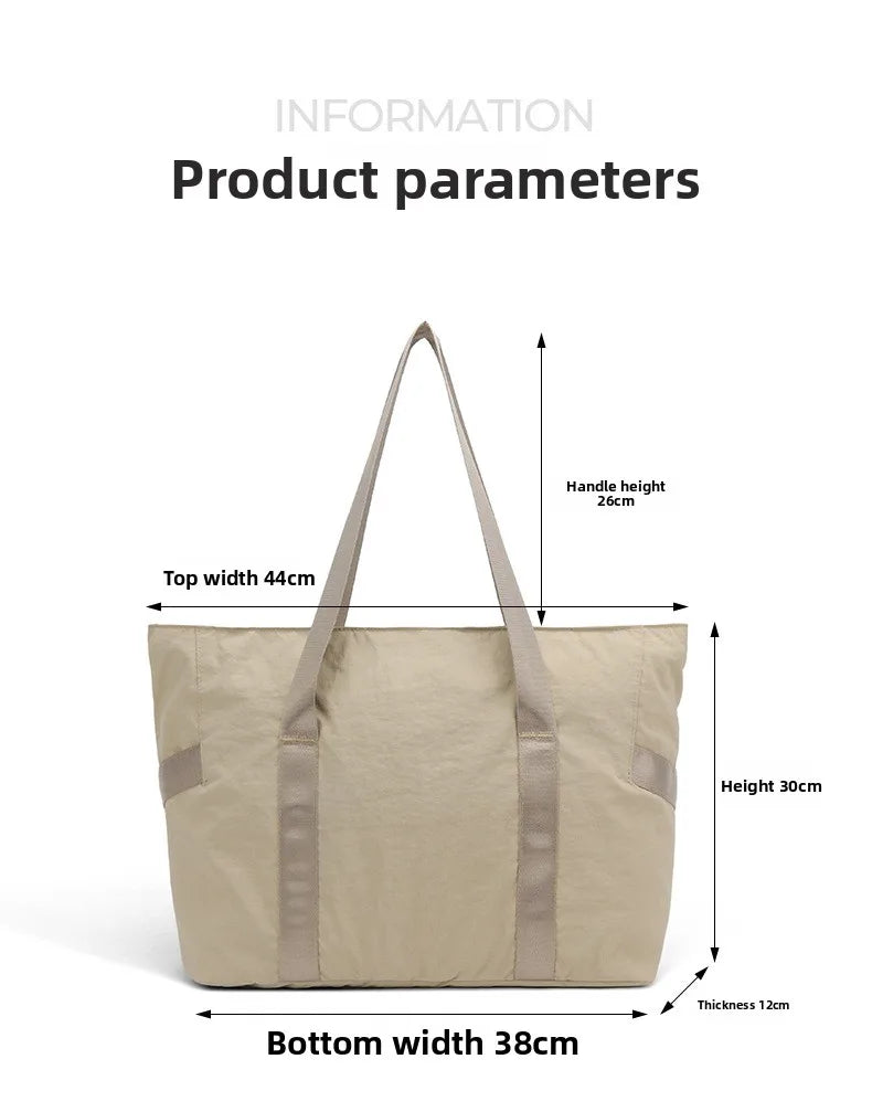 Women's Large Tote Bag with Padded Laptop Compartment, Yoga Mat Travel Work Daily Handbag Shoulder Bag