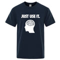 Men T-shirt High Quality Cotton Blend Funny Design Printing Casual Cool Loose O-neck Male for Men T-shirt Hip Hop Tees Tops