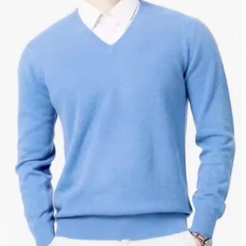 Cashmere Cotton Blended Thick Pullover Men Sweater 2025 Autumn Winter Jersey Hombre Jumper Pull Homme Hiver Knitted Sweaters