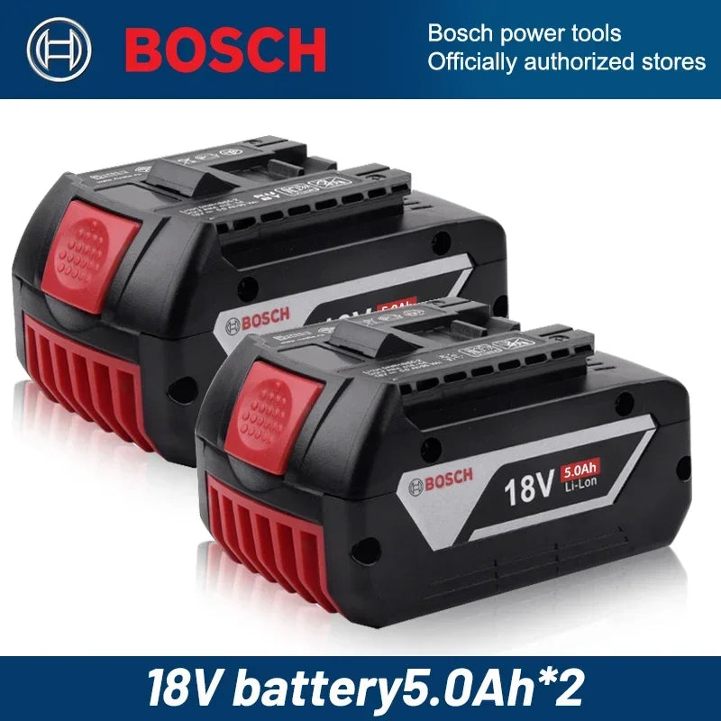 Original Bosch 18V 6.0Ah Lightweight Compact Genuine Battery, Perfect for DIY Home Repair, Fits BAT609G BAT610G GSR18V-LI Tools