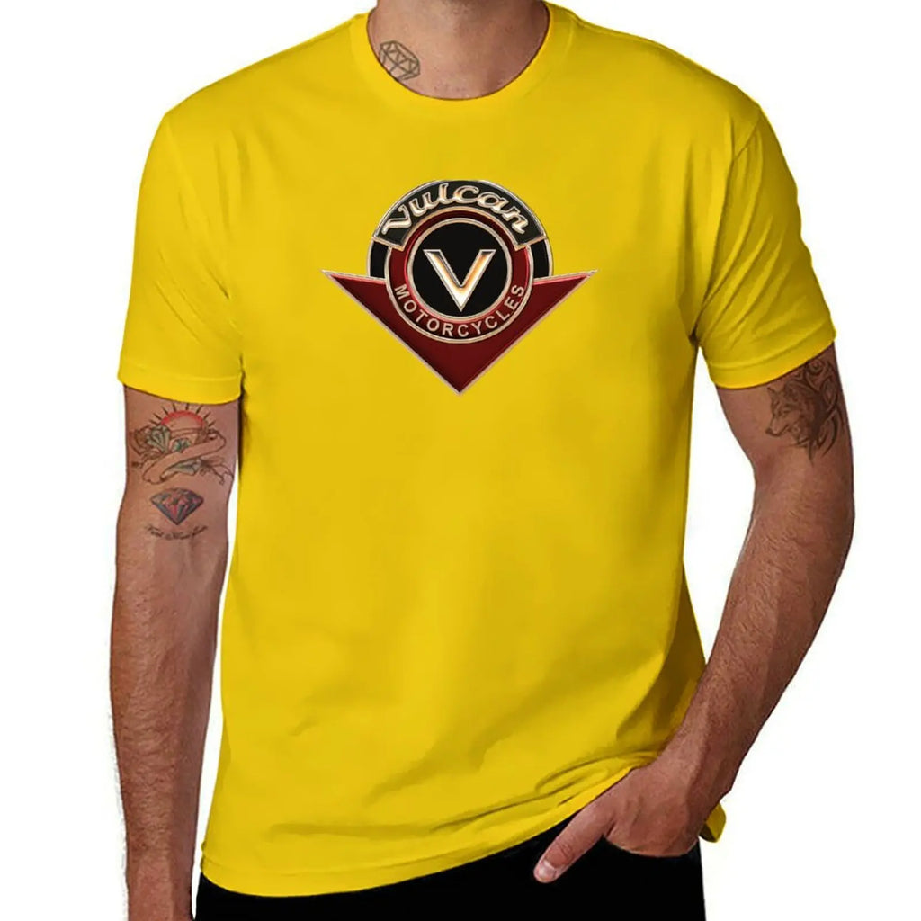 Vulcan VN Motorcycles Logo 2 Copper 3D T-Shirt customs quick-drying animal prinfor boys Blouse funny t shirts for men