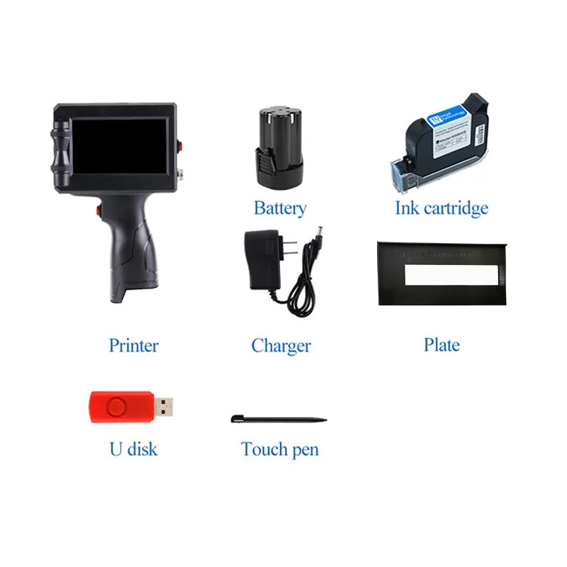 Wholesale‑Price Portable Handheld Inkjet Printer Easy‑Operation New for Numbering Date Coding Labels Cards