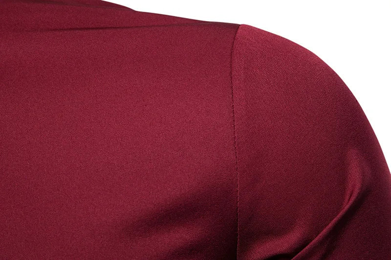 2026 Men's Summer Casual Long Sleeve Shirts Slim Fit Turn Down Collar Shirts Formal Office Business Shirts for Men Tops Big Size