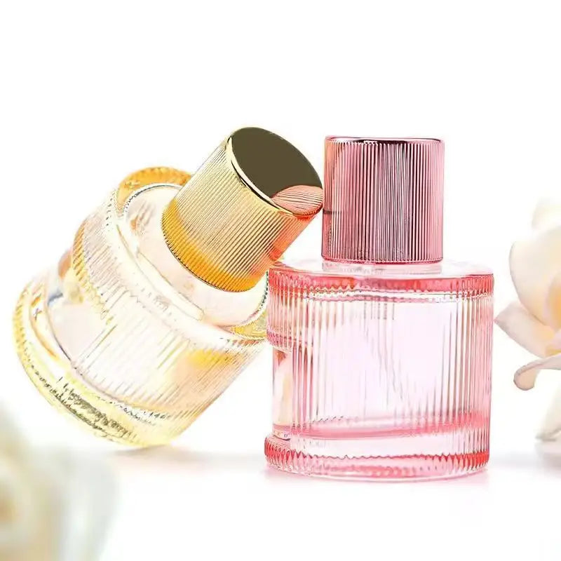 1pc Perfume Bottle Colorful Empty Glass 30ML 50ML Mist Spray Bottle Luxury Large Capacity Refillable Bottles Perfume Atomizer