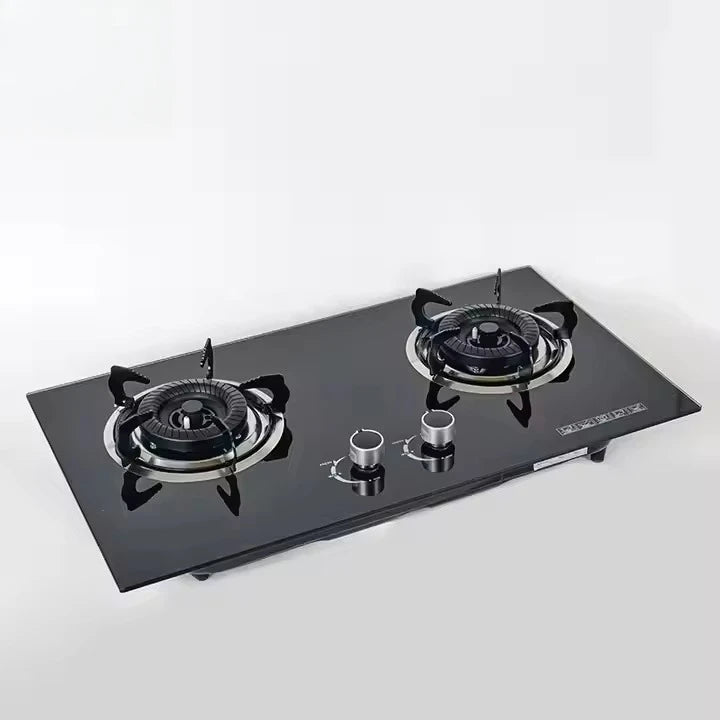 Wholesale Price High Power Gas Stove Advanced Multifunction 2 Burners for Home & Hotel Cooking Energy Efficient Class A