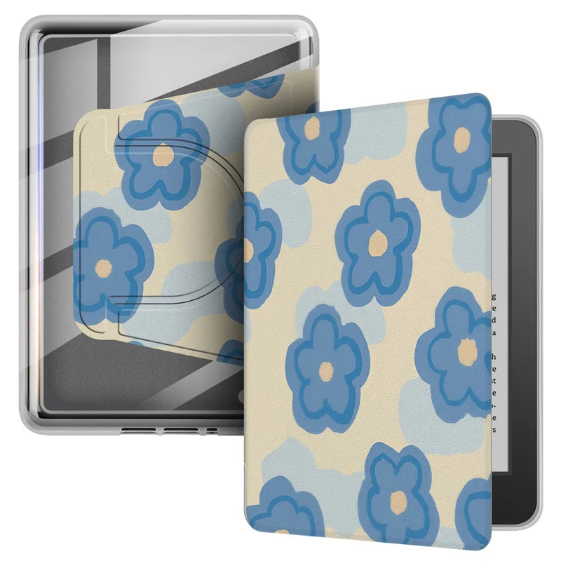 For Kindle 11th Generation Case 2024 RS23CV 360° Rotatable Magnetic Detachable Acrylic Case For Kindle 11th Gen C2V2L3 6" Funda