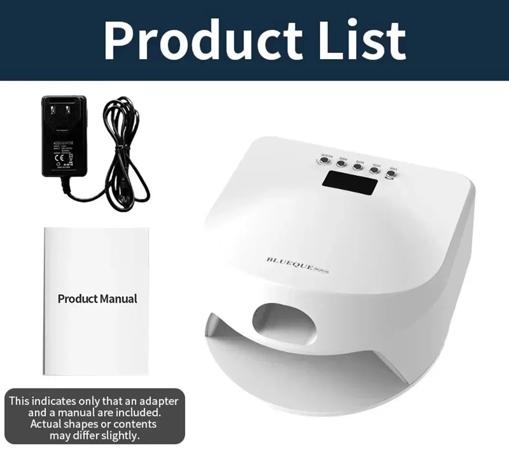 57LEDS UV Light For Gel Nails Smart Automatic Sensing Nail Dryer Fast Cure All Gel Polish Professional Manicure Pedicure Tools